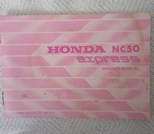 Honda NC50 Express Owners