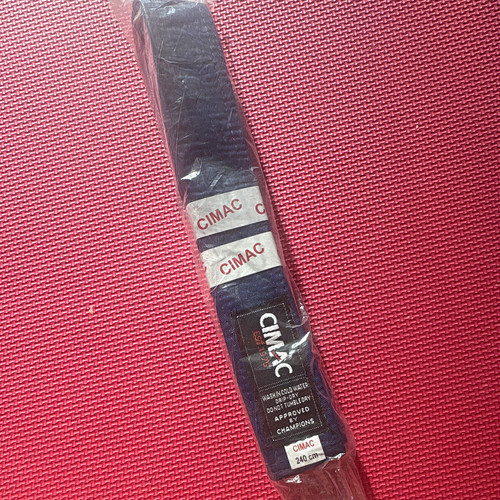 Cimac blue martial arts belt - blue,