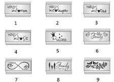 Italian Charms Bracelet Jewellery Fits All Nomination Link Charm Bracelets 18mm