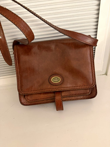 The bridge brown leather small - the,