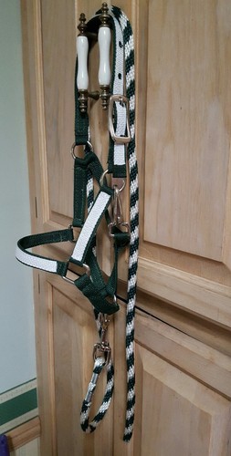 New nylon halter - new, horse