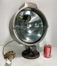 Vintage Bullfinch 12" Industrial Light Table Lamp Floodlight 1581 Searchlight