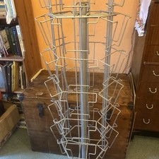 Greeting card spinners rotating stand  48 pocket stands 186cm High