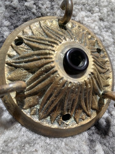 Antique brass hook ceiling - 3,