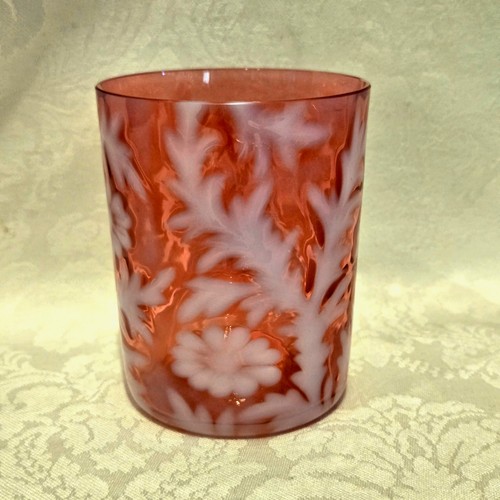 Antique cranberry daisy - daisy, &