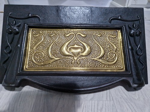 Antique art nouveau cast - art,