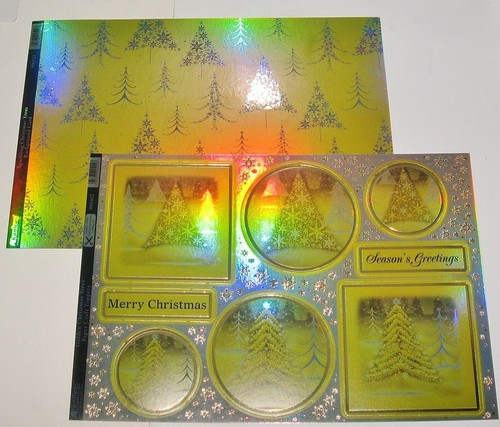 Kanban golden christmas trees - golden,