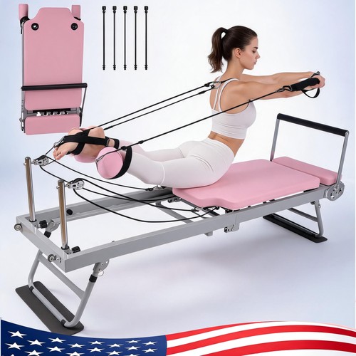 Foldable pilates reformer with - foldable,