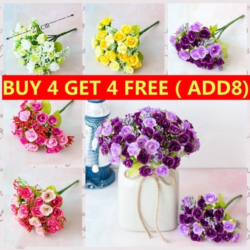 Heads artificial small rose - artificial,