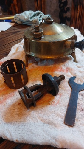 Primus stove vintage brass - vintage,