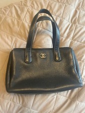 Vintage Chanel Logo Tote