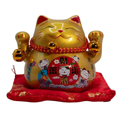 Ceramic money cat - ceramic, savings