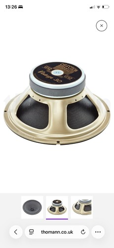 Celestion vintage 30 - 12",