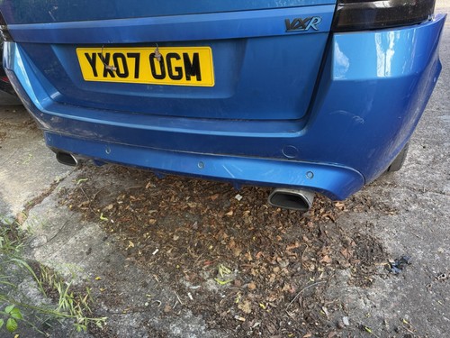 Vauxhall zafira vxr rear - vxr,