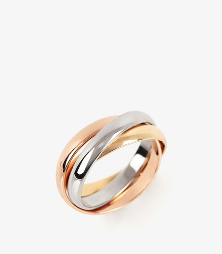 Cartier 18ct tri colour gold - cartier,