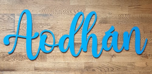 Personalised letters wood - personalised,