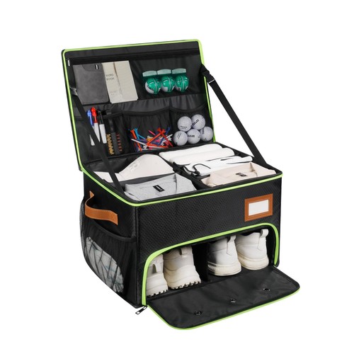 Layer golf trunk organizer - golf,