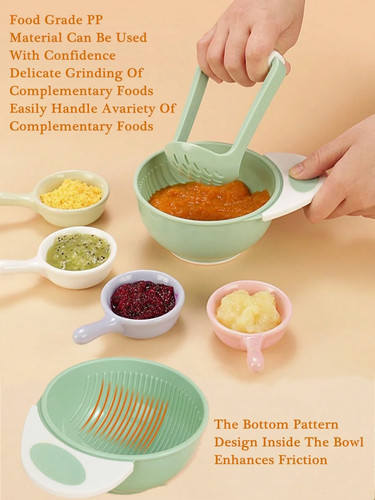 Baby food fruit - baby, bowl