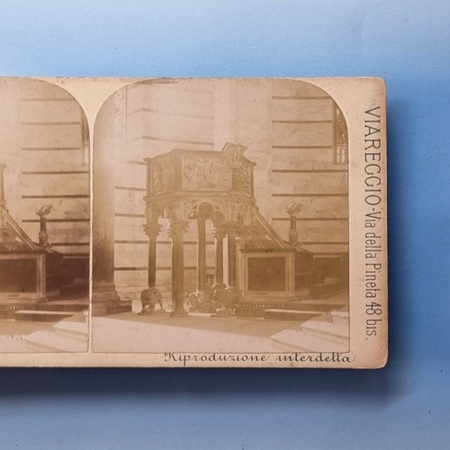 Pisa stereoview c1880 - stereoview, italy