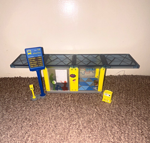 Siku bus stop shelter - stop, playset