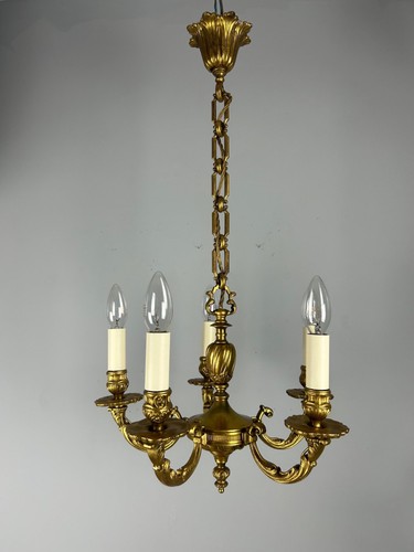 French gilded bronze light - gilded,