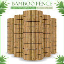 Bamboo Reed Fence Screening Extra Thick 8mm - 10mm Garden Screening Fence Screen