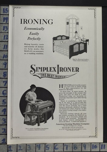 1920 simplex ironer - ironer, mangle