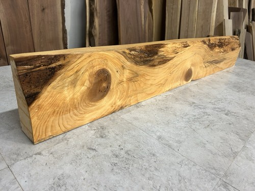 Live edge figured pine - edge,