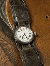 ww1 Military Trench Watch Borgel Case Engraved L-Cpl. Martin 5th SR Of No6 1914