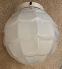 Vintage Art Deco White Milk