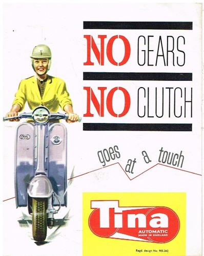 Triumph tina automatic scooter - tina,