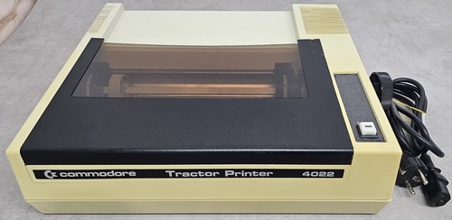 Commodore tractor printer - tractor, 4022