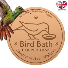 Bird Bath Copper Disk for