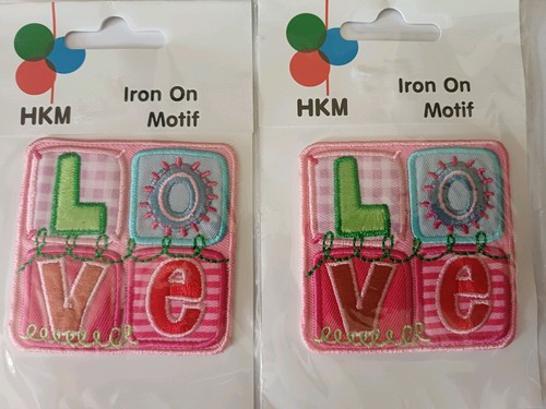 Love iron motif - x,