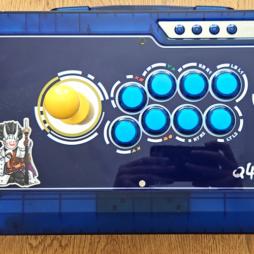 Qanba q4raf ice blue - blue, fight