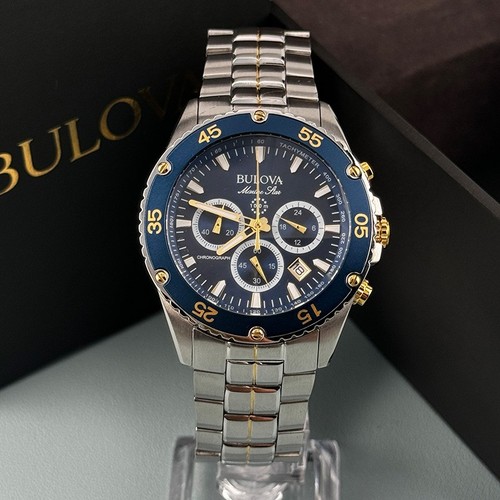 Bulova marine star - star, blue