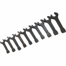 SLOGGING OPEN END SPANNER 10PC SET 24 |27 |30|32 |34| 36 | 38 | 41 | 46 | 50mm