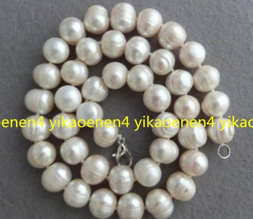 Natural 10mm huge white - 9-10mm,
