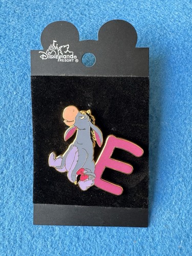 Disney eeyore letter pin - eeyore, e