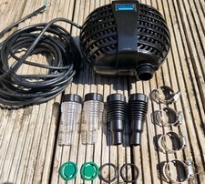 Oase FP 3500 Filter Waterfall Pond Pump Koi Goldfish instuctions New impeller!