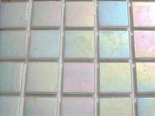 Iridescent 20mm Mosaic Tile Sheet, Tesserae (Multiple Colours & Sizes)