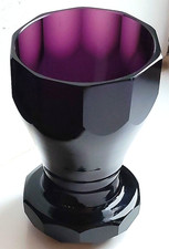 ANTIQUE AMETHYST GLASS BEAKER