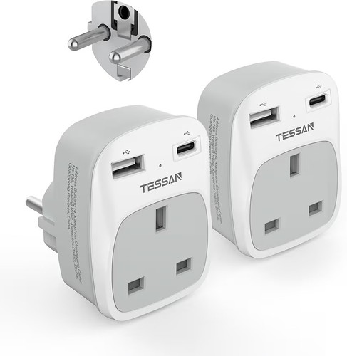 Tessan travel plug - to, eu