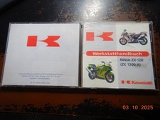 Workshop Manual Kawasaki Ninja ZX-12R ZX12R Repair Manual on CD