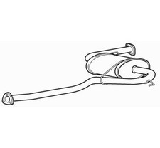 Centre Exhaust Middle Silencer