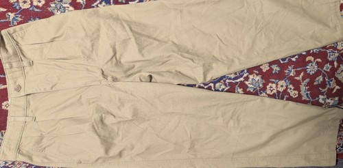 Mens beige dockers pleated - beige,
