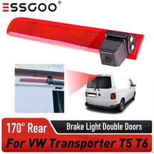 For VW Transporter T5 T6 Rear View Brake Light Reversing HD Camera Double Doors