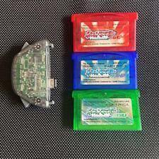 Pokemon Ruby Sapphire Emerald set Nintendo Gameboy Advance GBA Pocket Monsters