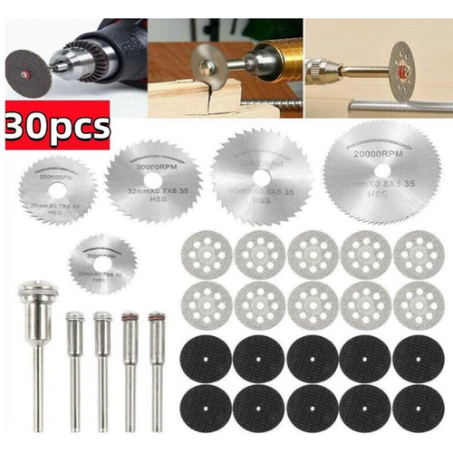 30pc diamond cutting discs - diamond,