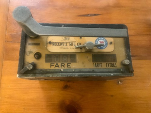 Rockwell vintage taxi cab - vintage,